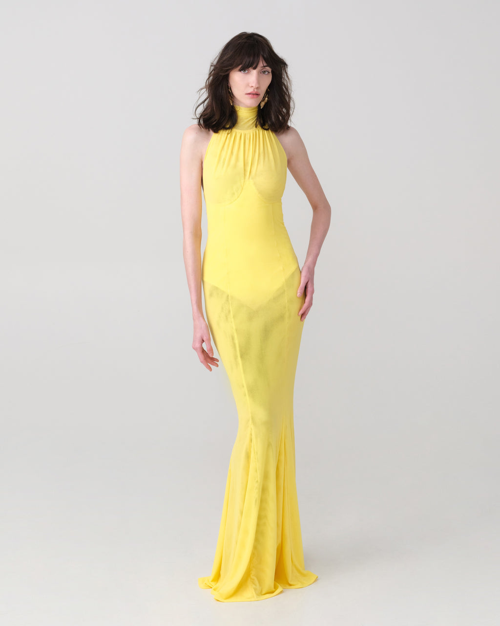 VAPOR YELLOW DRESS