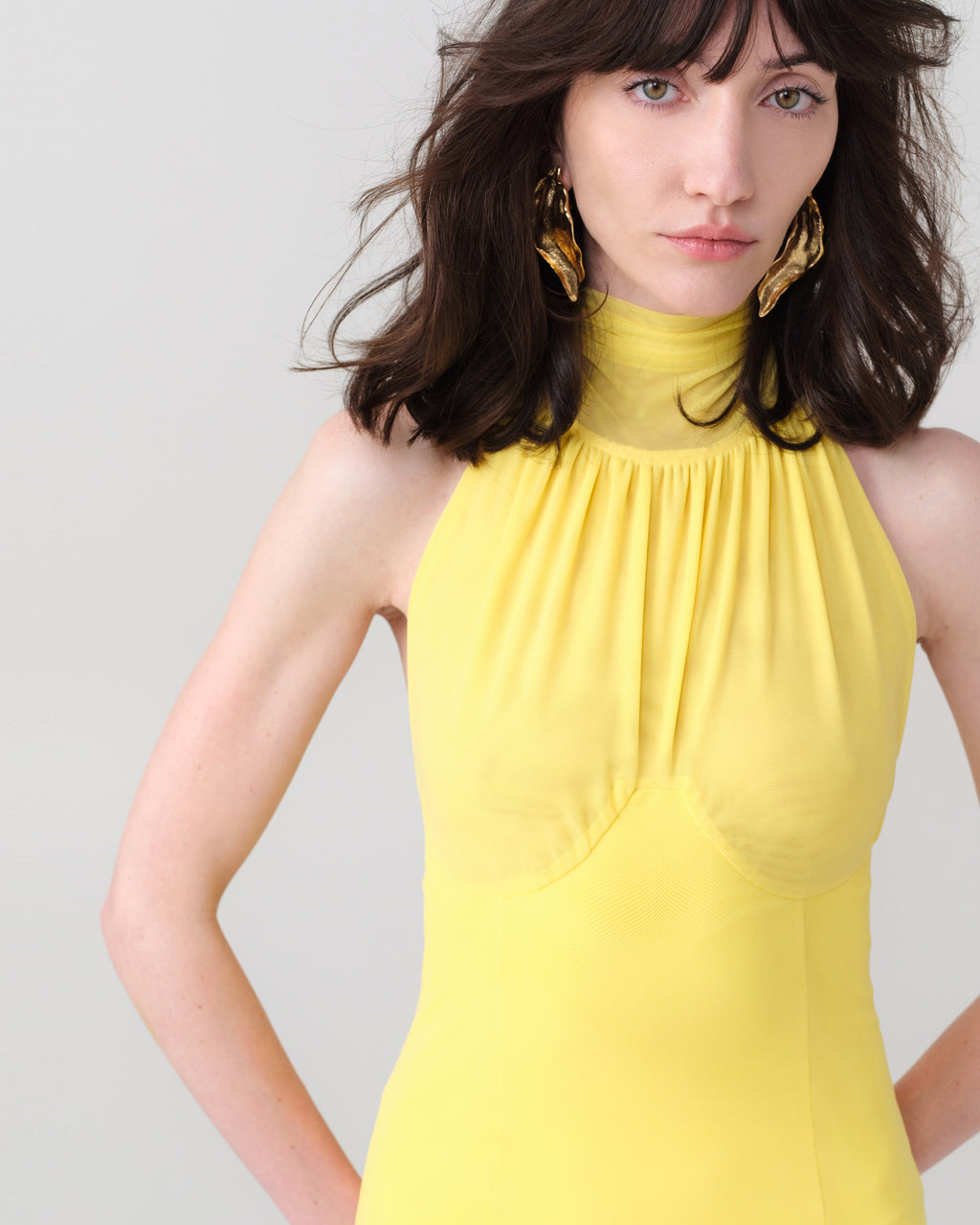 VAPOR YELLOW DRESS
