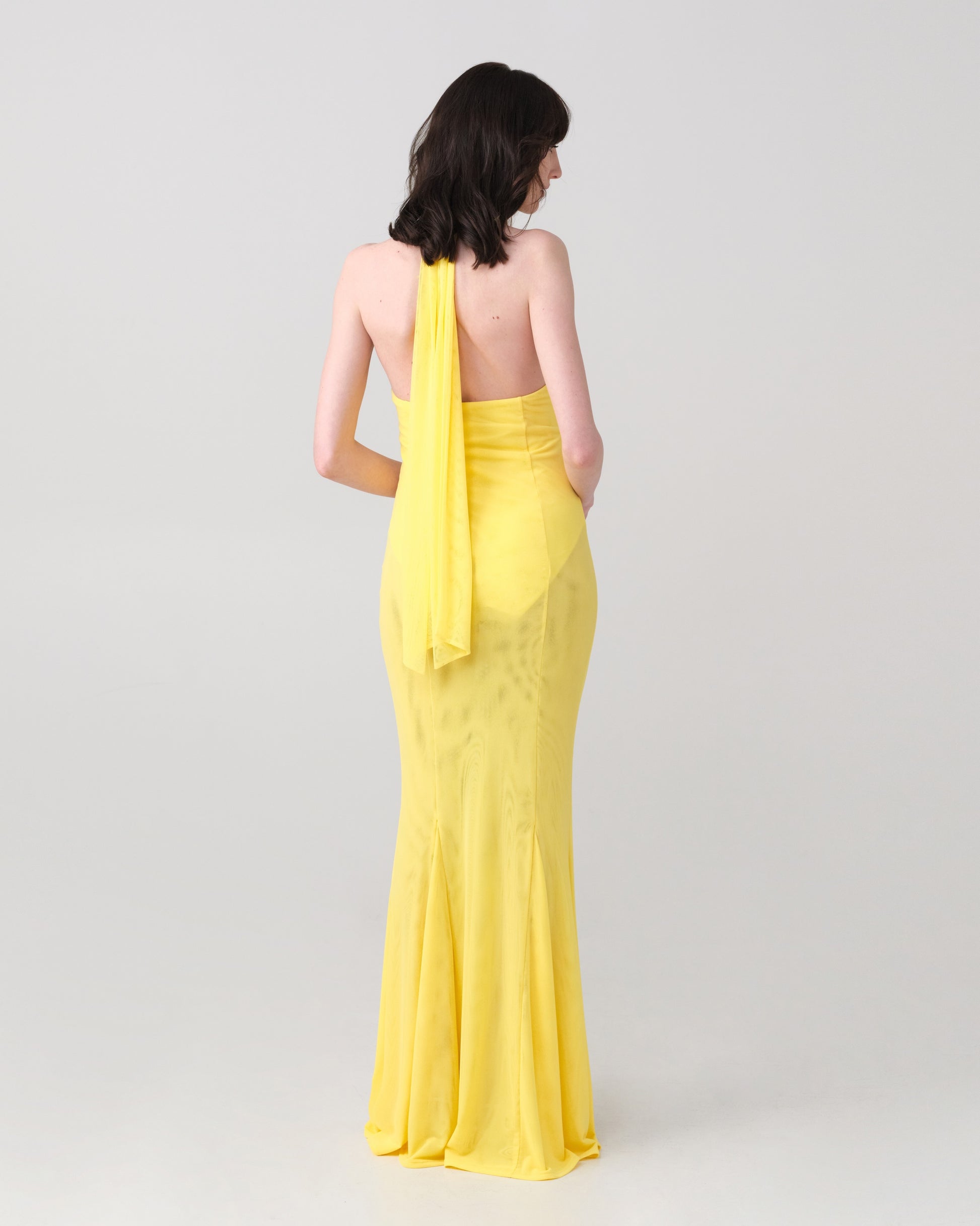 VAPOR YELLOW DRESS