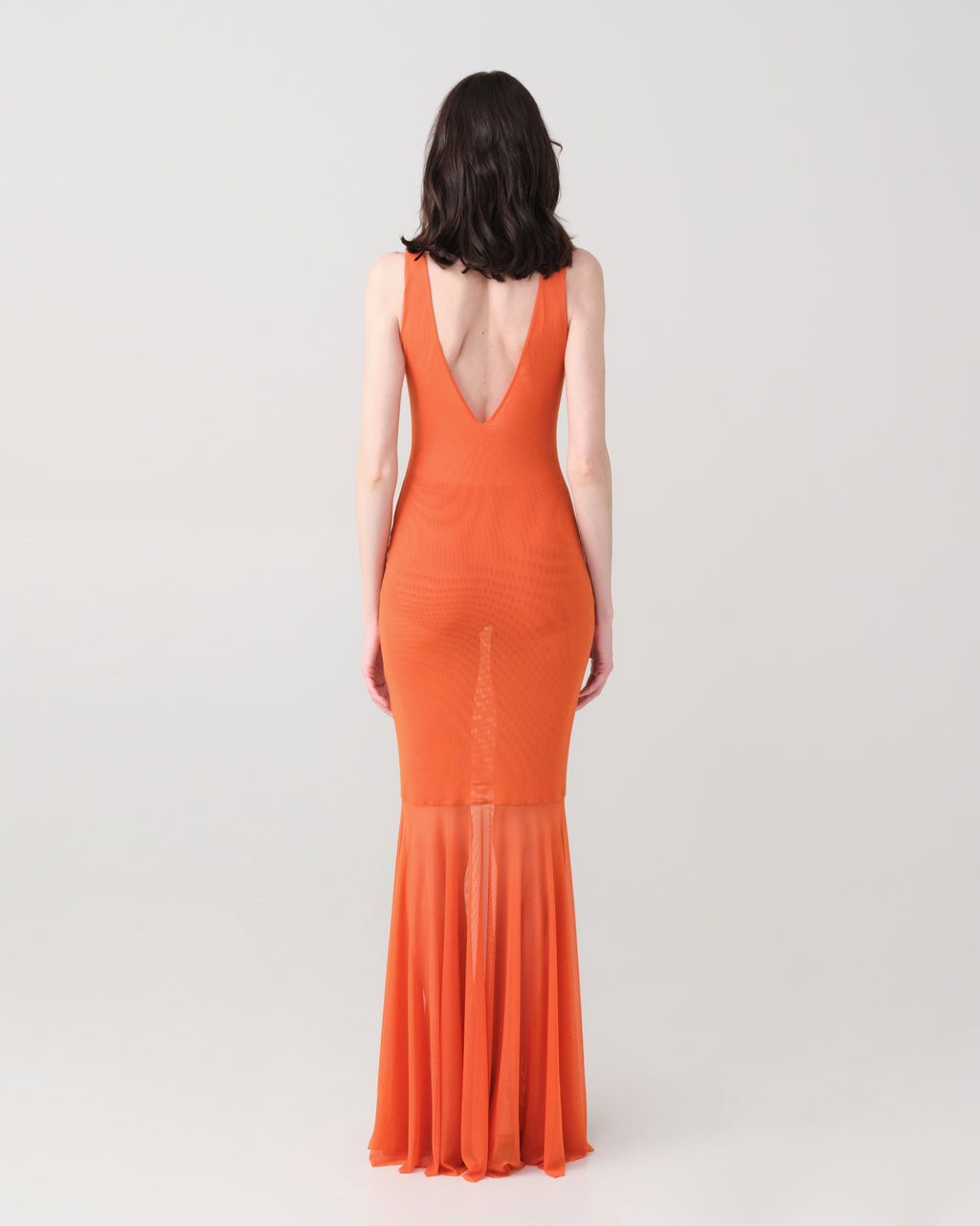 VALERIA ORANGE TULLE
