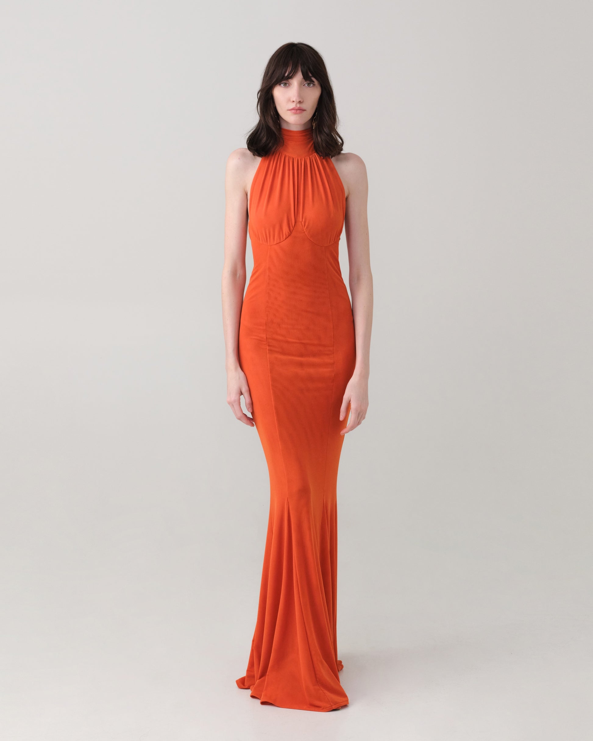 VAPOR ORANGE DRESS