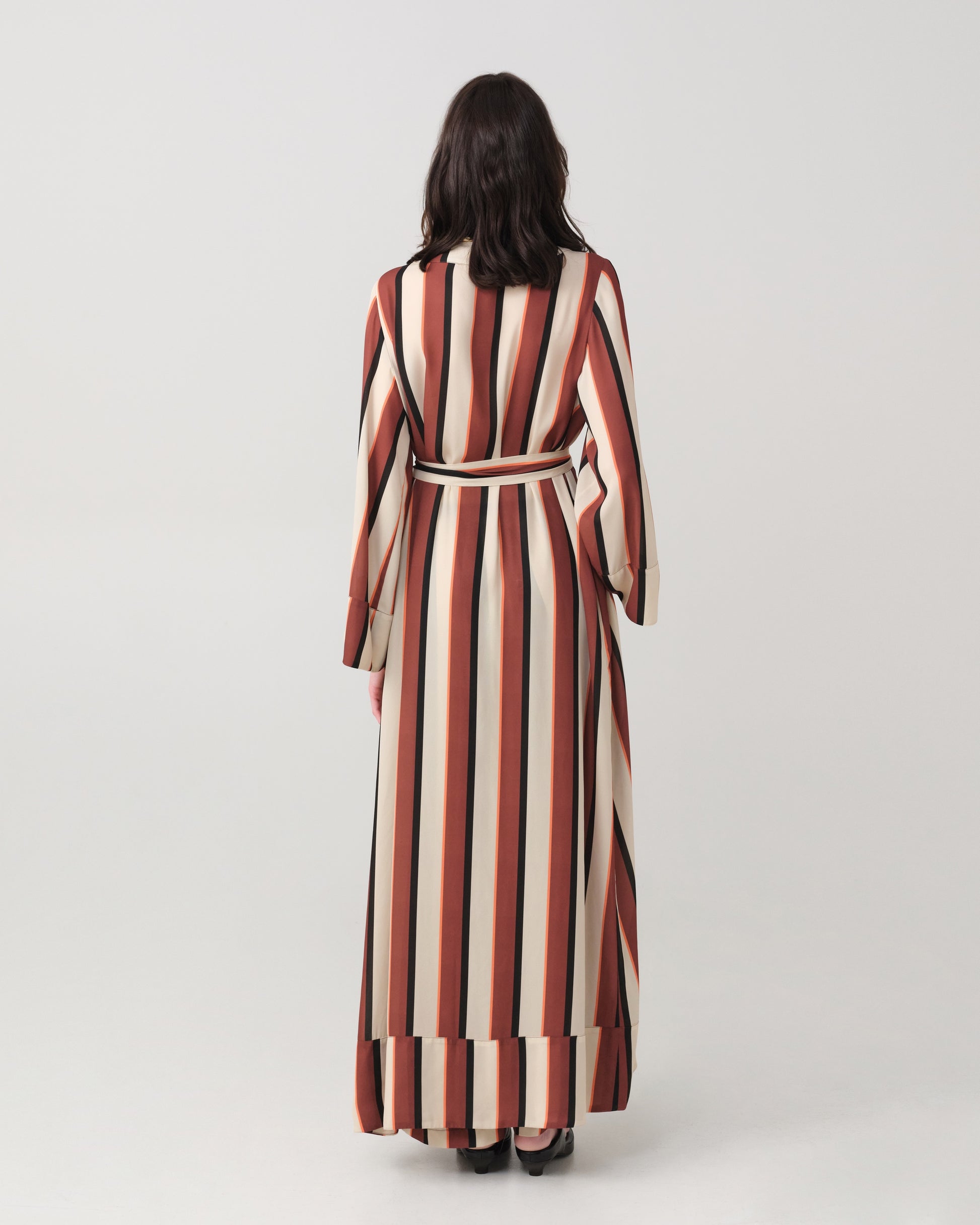 LAURA STRIPED KIMONO