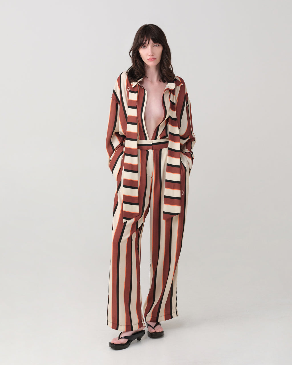 IRENE STRIPED PANTS