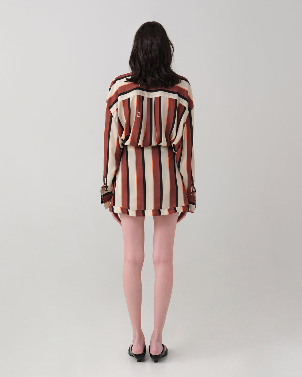 IRENE STRIPED SKIRT