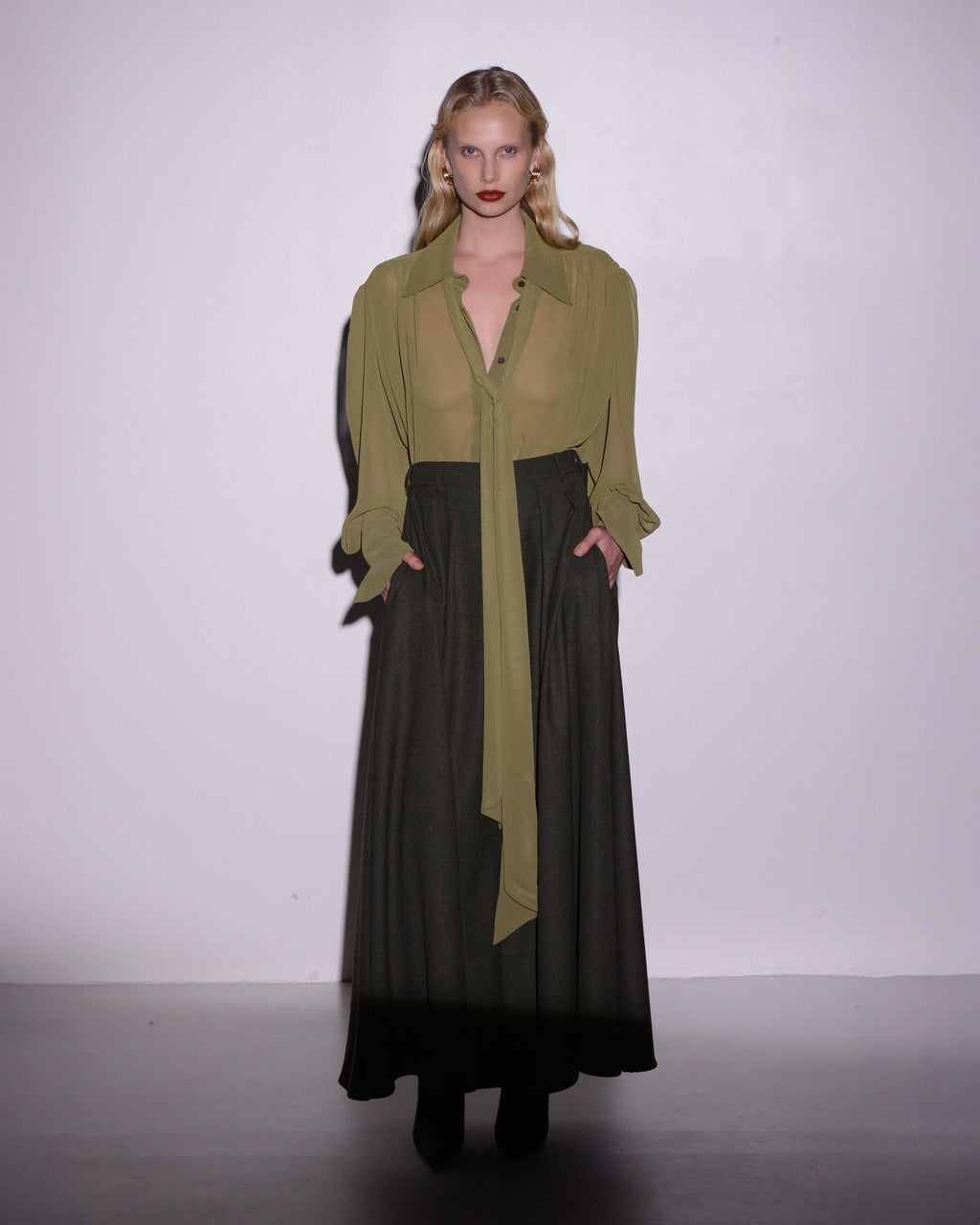 ELITE SKIRT OLIVE
